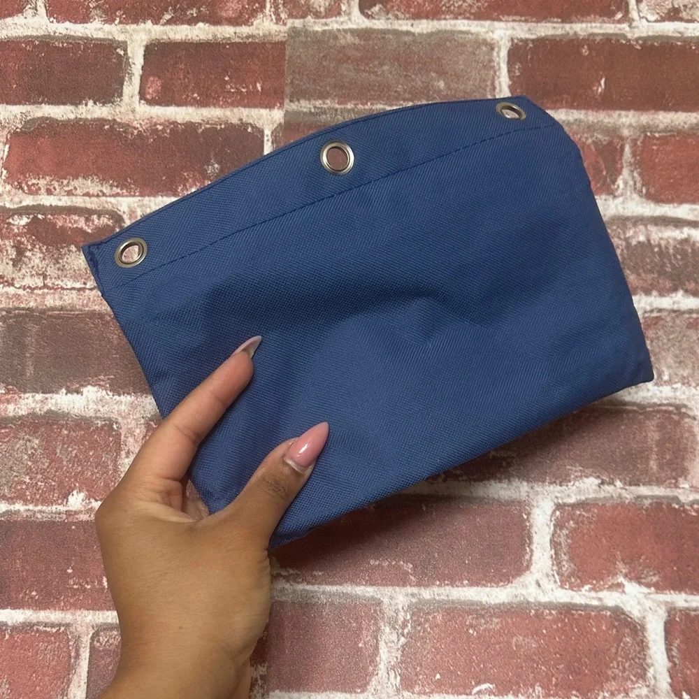 Blue and Teal Pencil Pouch